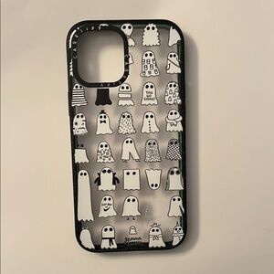 Casetify Black and White Owl Pattern Phone Case